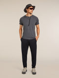 Men's 200 Waffle Elevation T-shirt Obsidian - 4