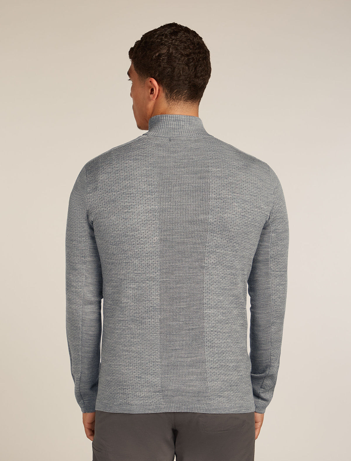 Men's 300 Anniversary Original Half Zip Top Metro hthr - 2