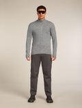 Men's 300 Anniversary Original Half Zip Top Metro hthr - 4