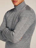 Men's 300 Anniversary Original Half Zip Top Metro hthr - 5
