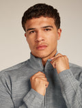 Men's 300 Anniversary Original Half Zip Top Metro hthr - 6