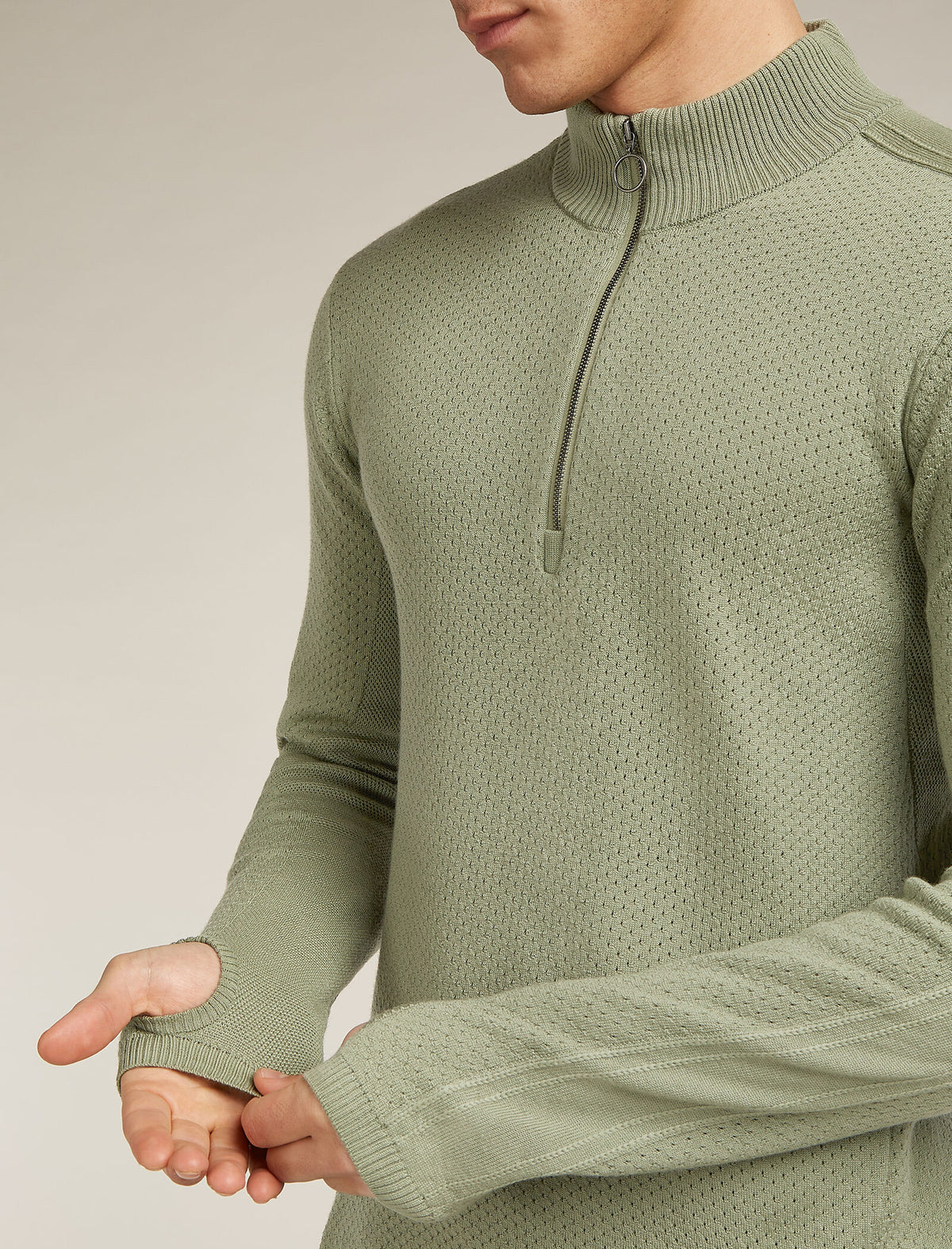 Merino icebreaker Anniversary Original Half Zip Pullover Herren  - 5
