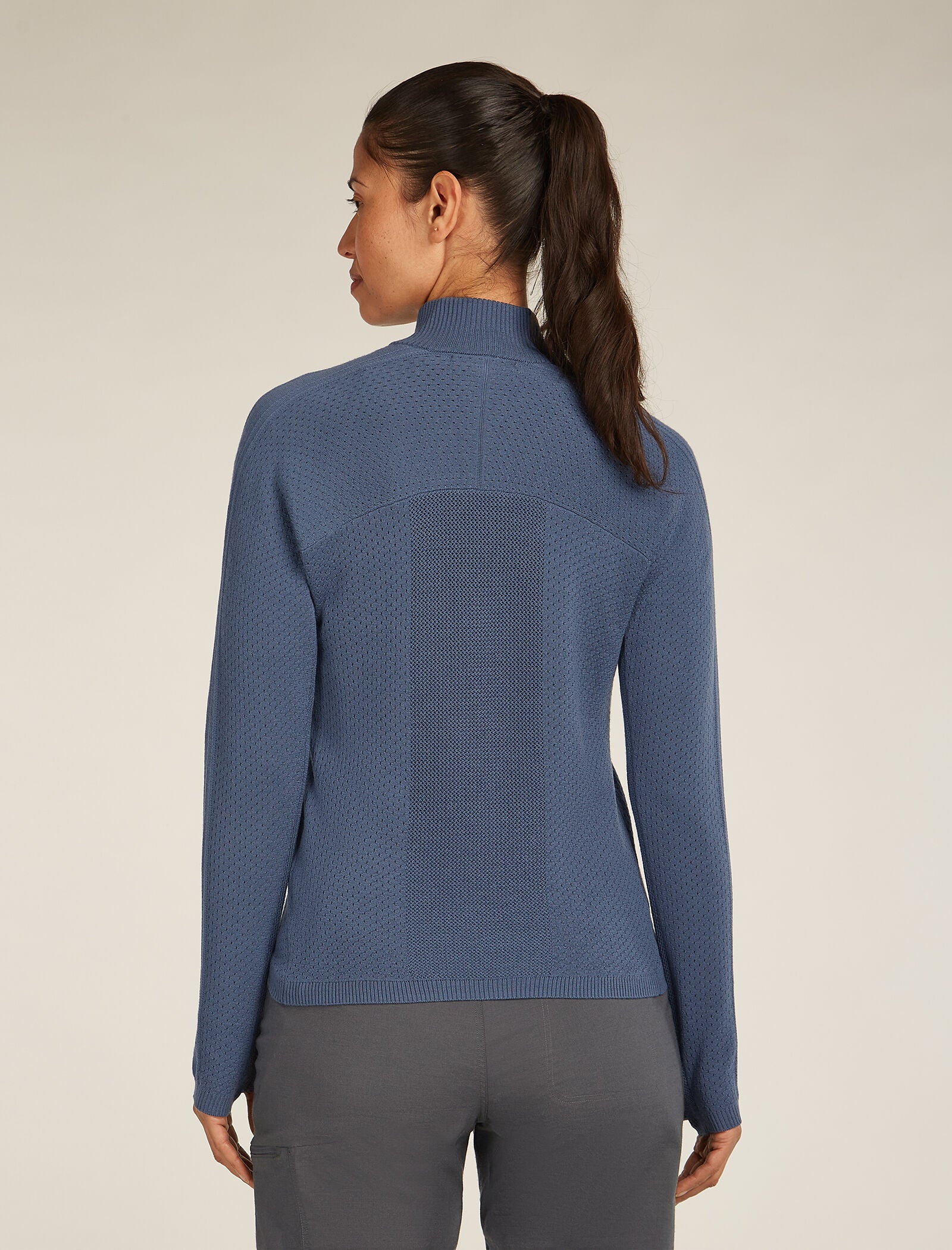 Women's Merino icebreaker Anniversary Original Long Sleeve Half