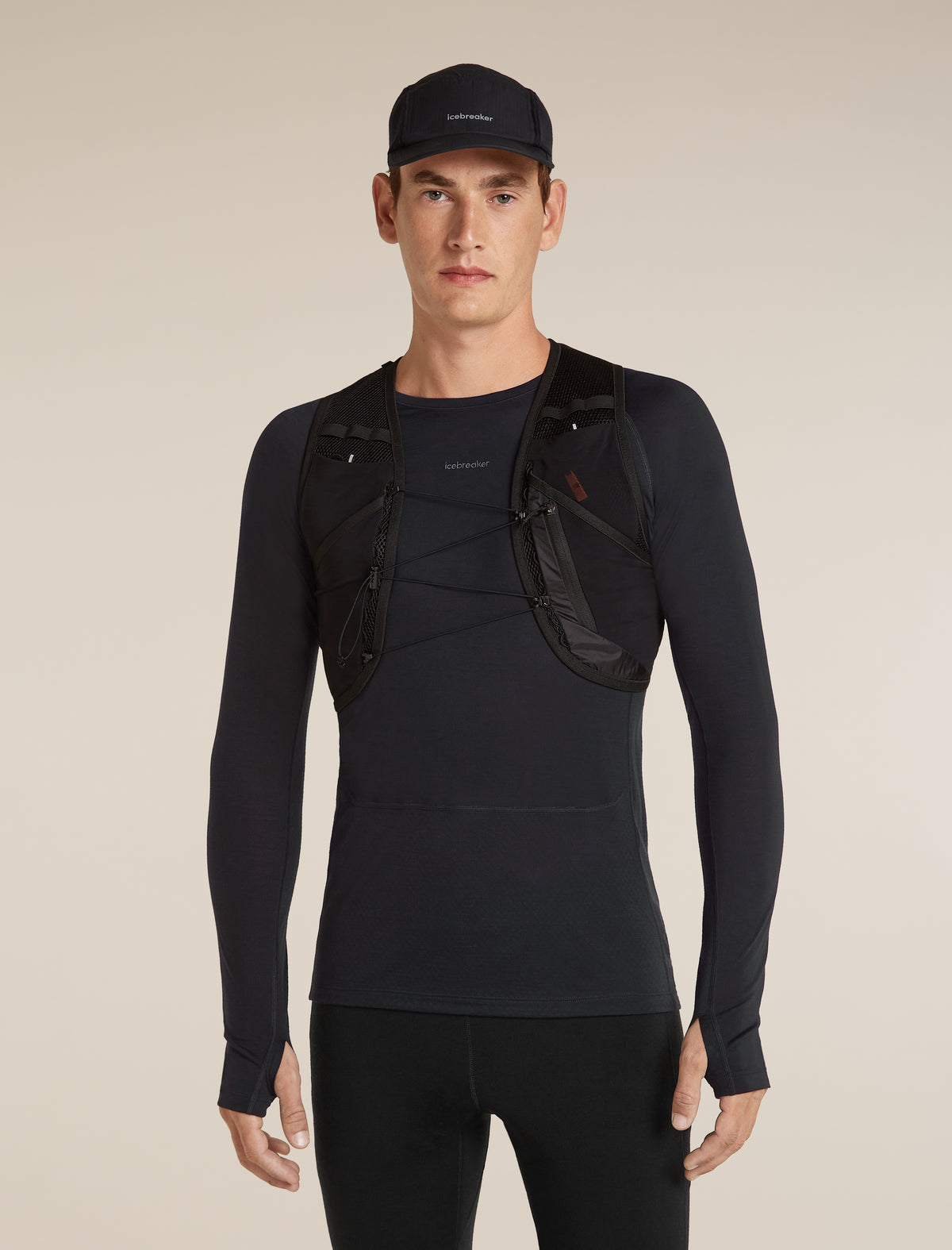 Merinomix 125 ZoneKnit™ Thermo-Langarmshirt mit Rundhalsausschnitt Herren  - 5