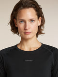 Women's Merino Blend 125 ZoneKnit™ Long Sleeve Crew Thermal Top Black - 8