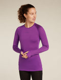 Dámské Termo top s dlouhým rukávem z merino směsi 125 ZoneKnit™ Crewe  - 1