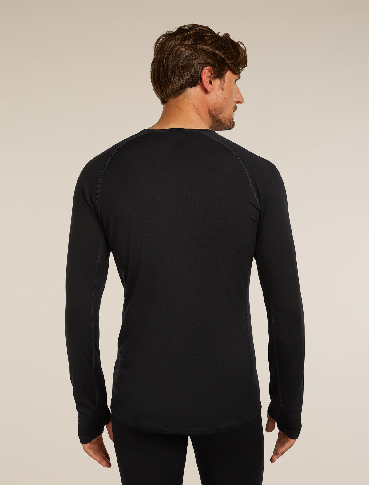 Men's 200 Thermal Top Black - 2