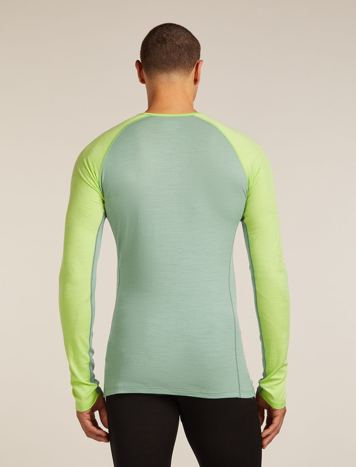 Men's 200 Thermal Top Seaglass/Peridot - 2