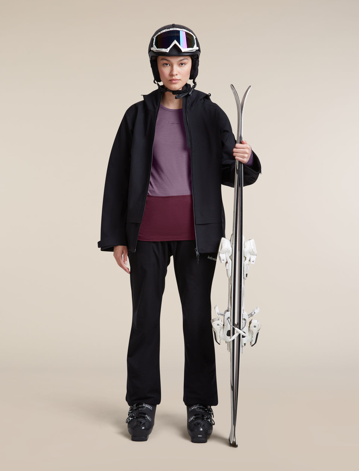 200 Thermal Top Dk Berry/Grey Plum/Cb - 4