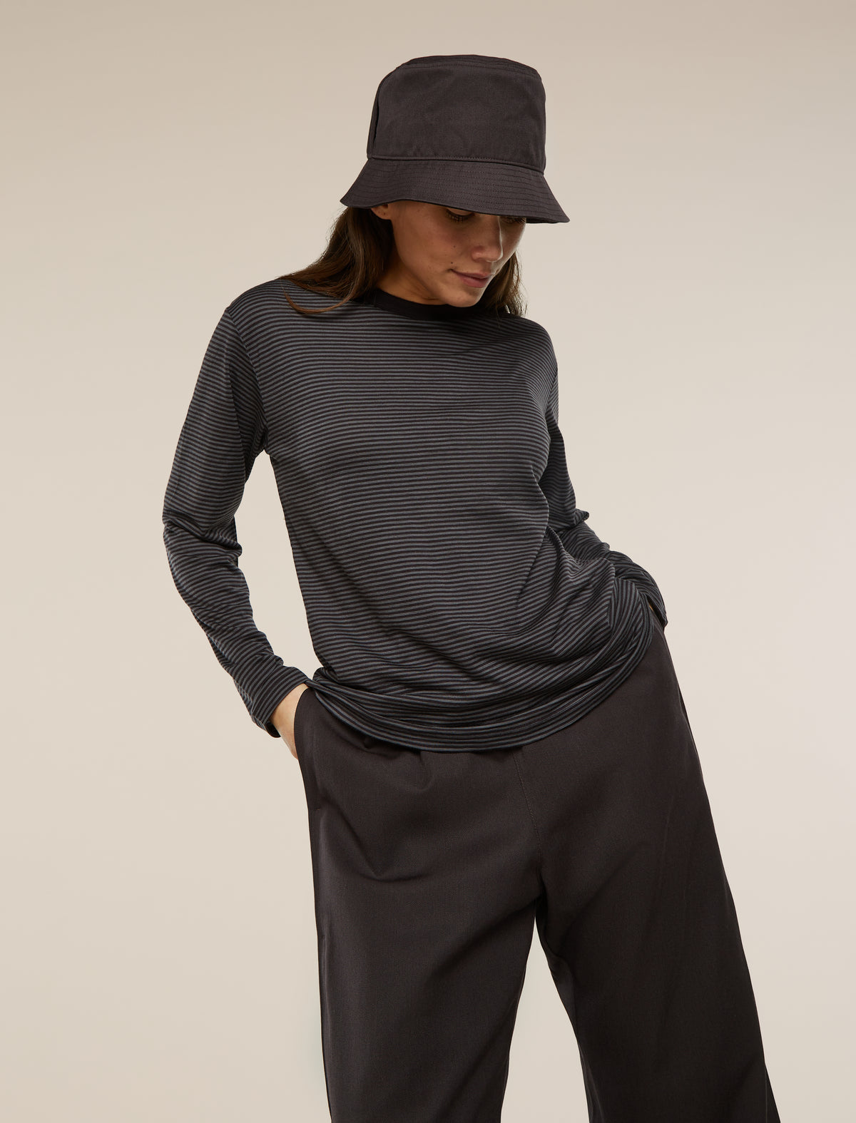 Camiseta a rayas 150 Before Dawn/Obsidian/S - 17