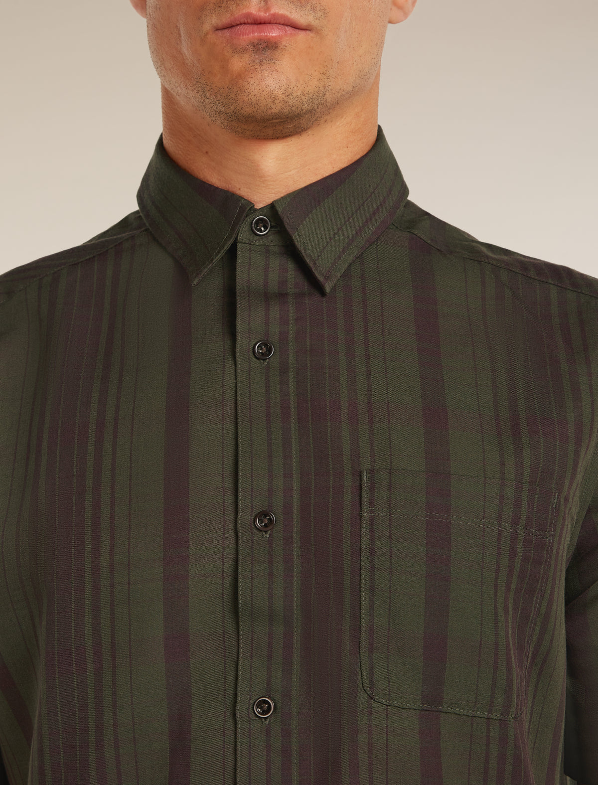 Camisa a cuadros Steveston 125 Dk Loden/Bittersweet/P - 5
