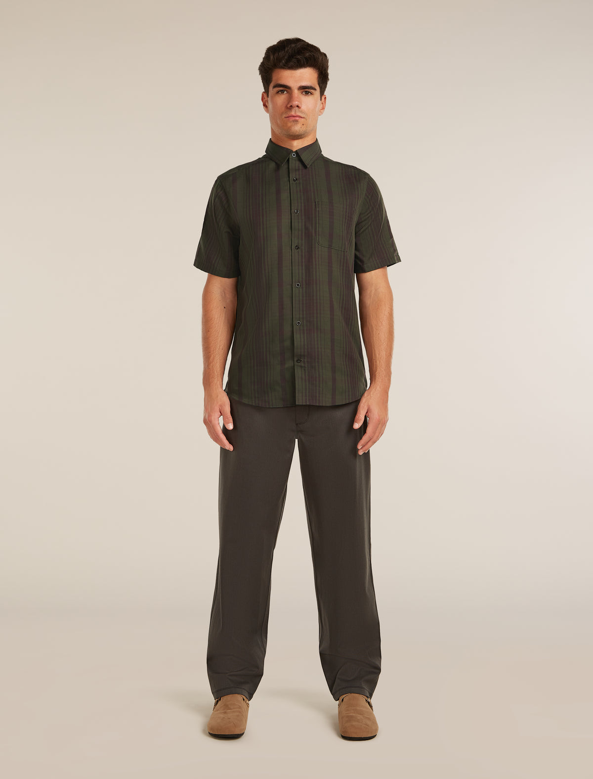 Camisa a cuadros Steveston 125 Dk Loden/Bittersweet/P - 3