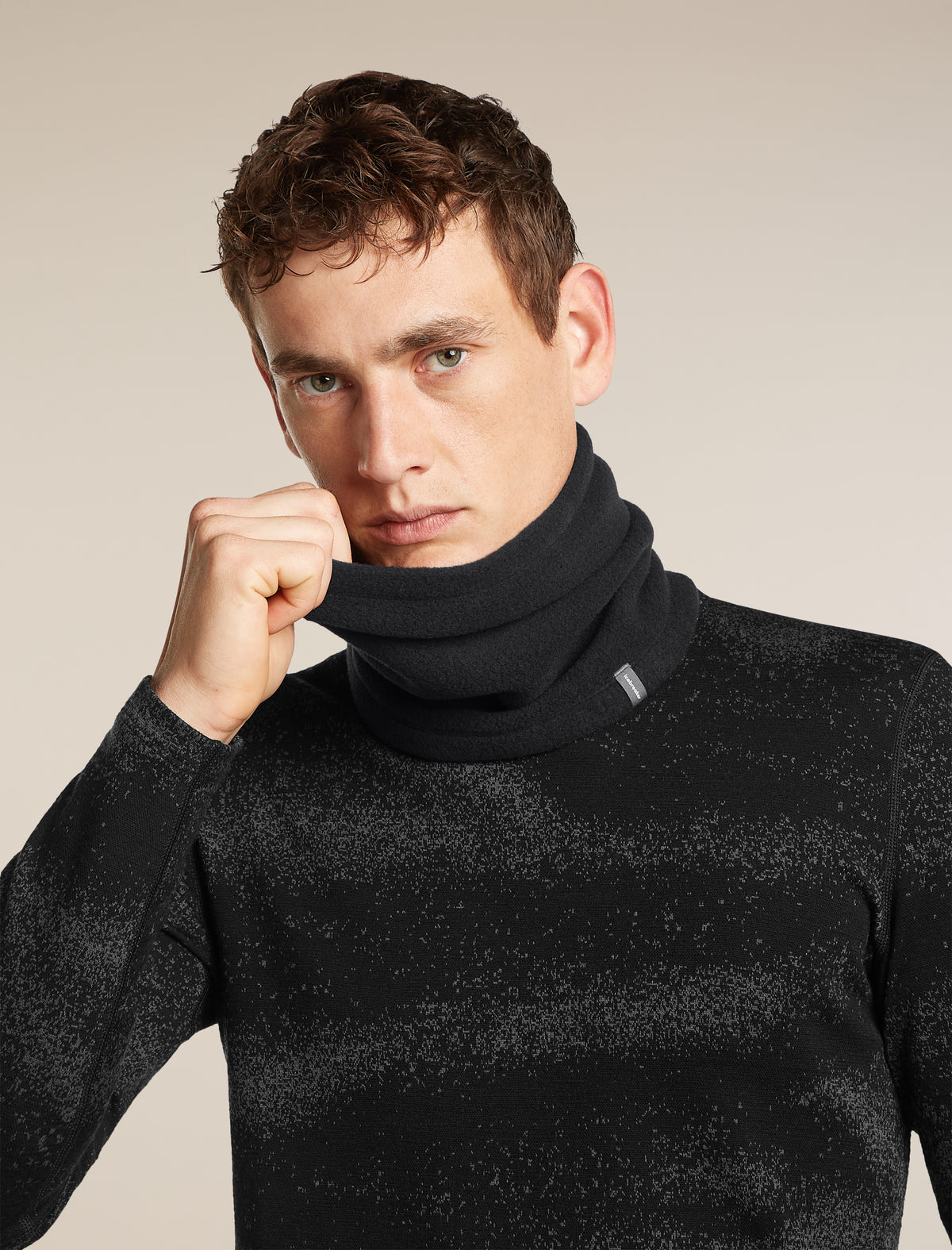 Braga para el cuello 800 RealFleece™ Classic Pile Black - 7