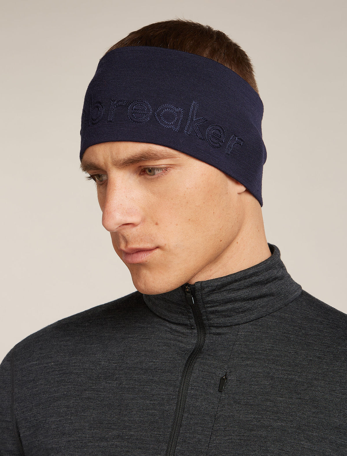 Unisex 260 Tech Headband Midnight navy - 3