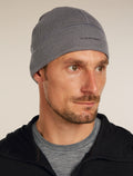 Unisex 260 Waffle Knit Wander Reversible Beanie Obsidian/Black - 2