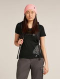 Unisex Feadan Cuff Beanie Acid pink - 2