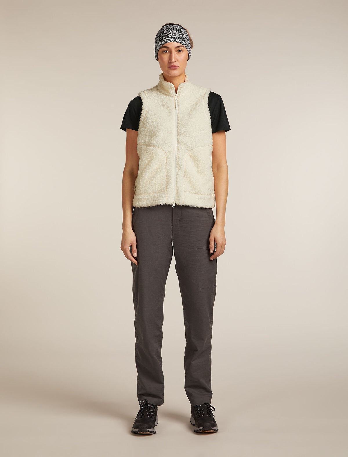Women's 960 High Pile Vest Undyed - 4