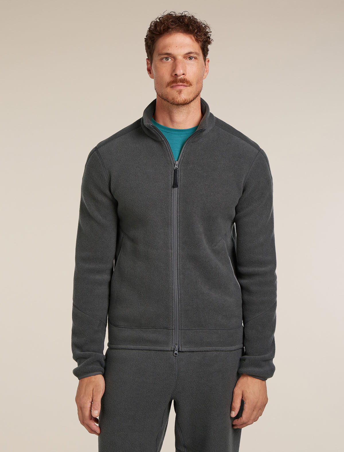 800 Classic Pile Jacke mit Reißverschluss Herren  - 1