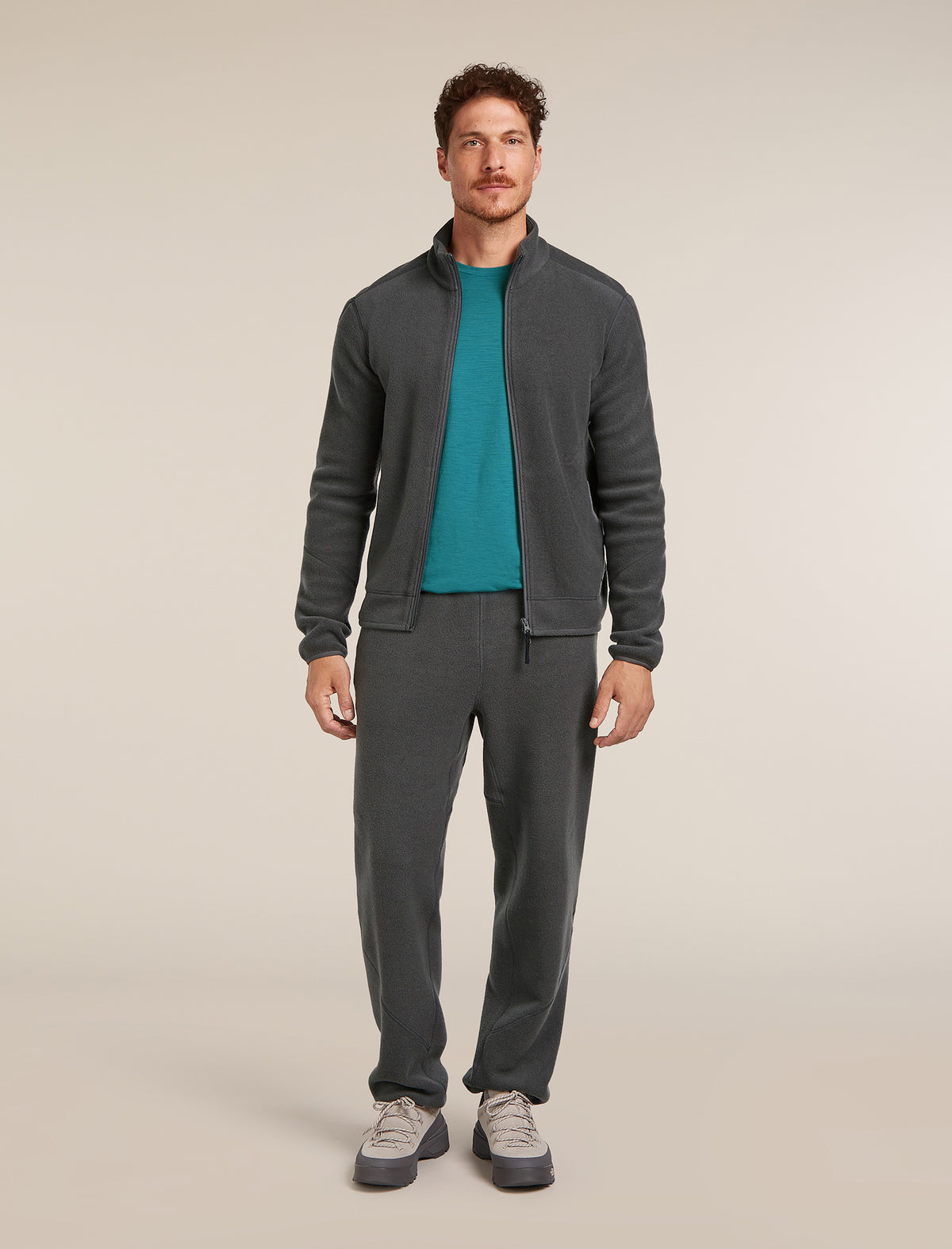 800 Classic Pile Jacke mit Reißverschluss Herren  - 3