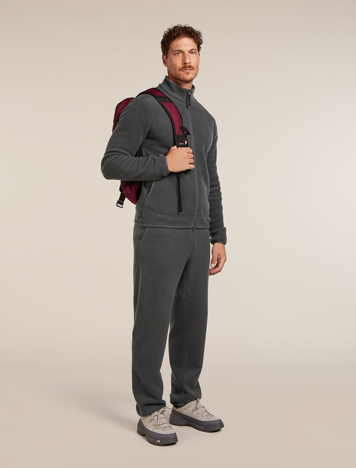800 Classic Pile Jacke mit Reißverschluss Herren  - 4