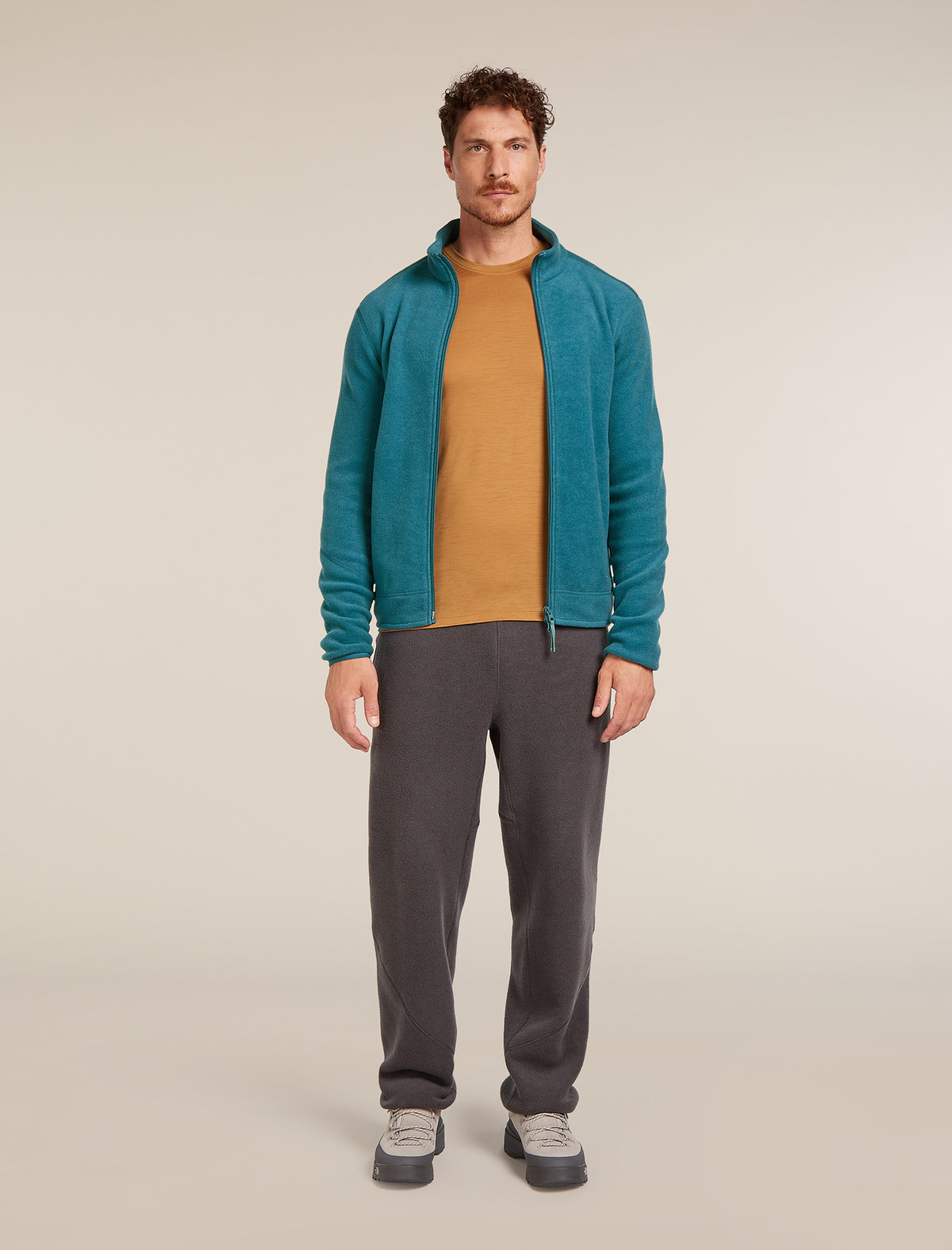 800 Classic Pile Jacke mit Reißverschluss Herren  - 1