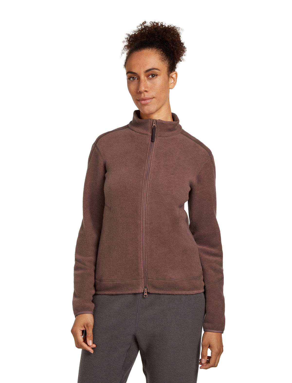 800 Classic Pile Jacke mit Reißverschluss Damen  - 1