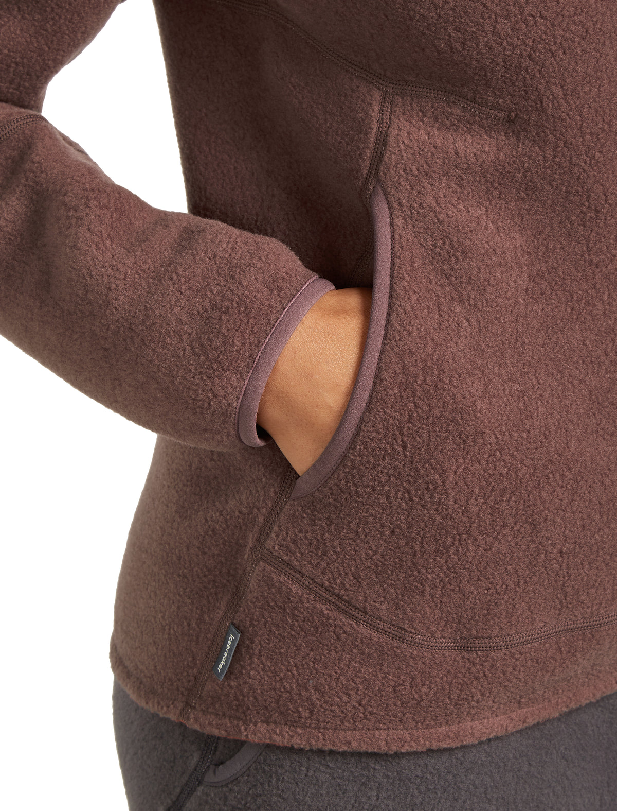 800 Classic Pile Jacke mit Reißverschluss Damen  - 7