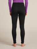 200 Oasis High Rise Thermal Leggings Black - 2
