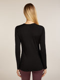 Women's 200 Oasis Thermal Top Rainer Ridge Black - 2