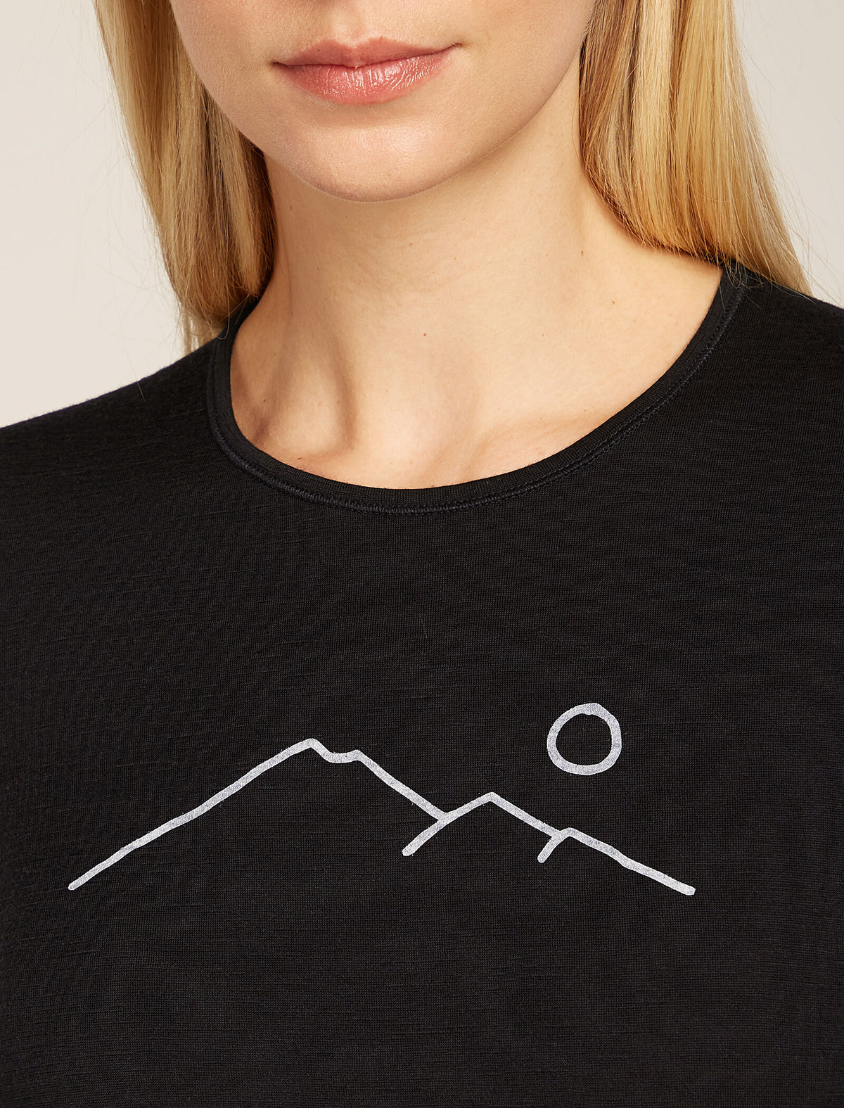 Women's 200 Oasis Thermal Top Rainer Ridge Black - 5