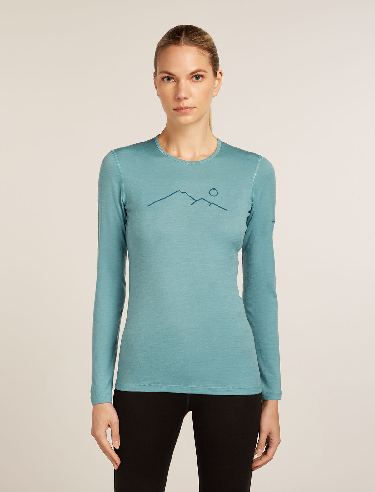 Women's 200 Oasis Thermal Top Rainer Ridge Hydro - 1