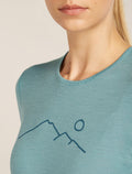 Women's 200 Oasis Thermal Top Rainer Ridge Hydro - 5
