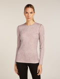 Women's 200 Oasis Thermal Top Flock Forms Summit/Snow - 1