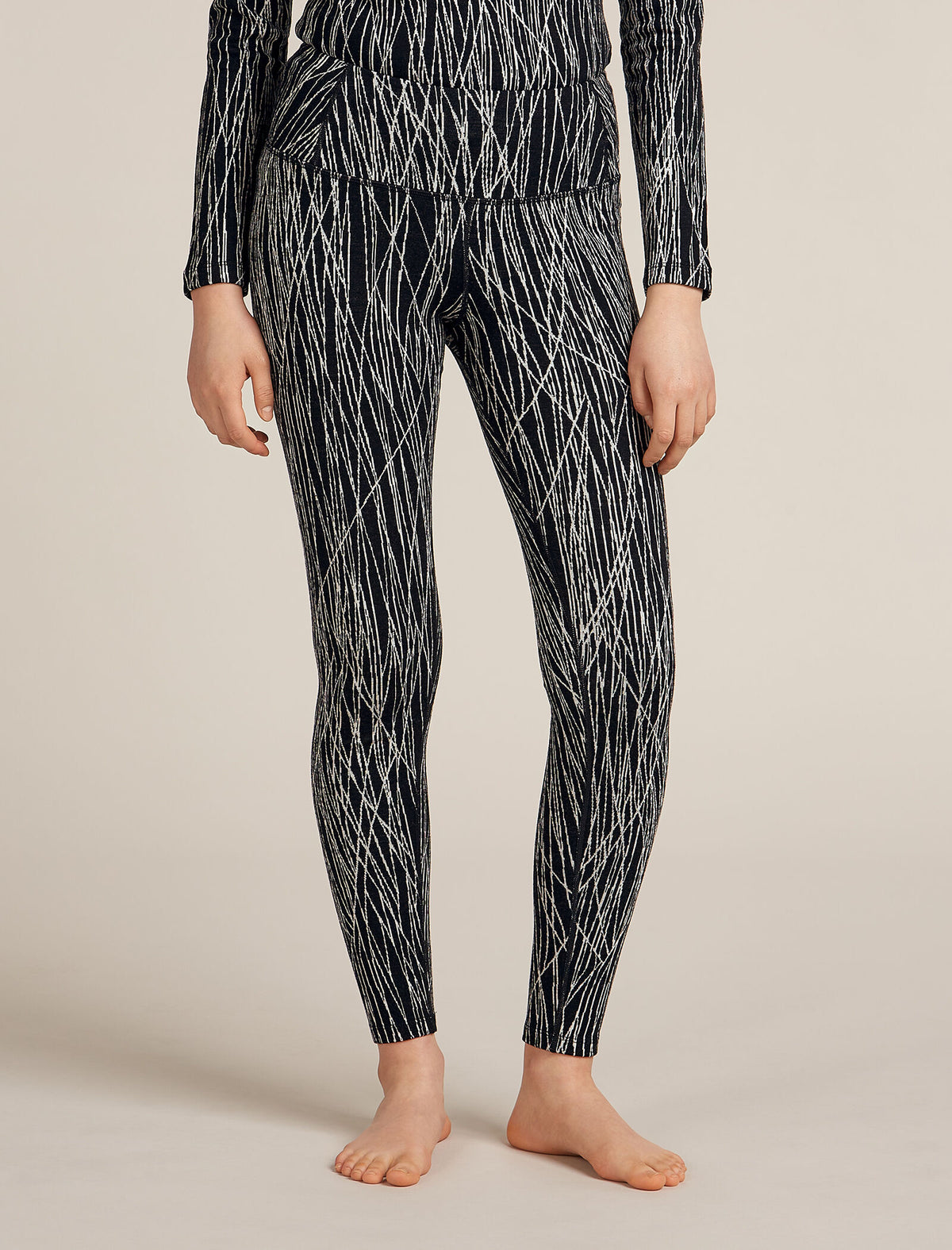 Bertex Line 260 Tech Vertex High Rise Thermal Leggings Delta Lines