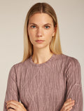 Women's 260 Tech Vertex Thermal Top Delta Lines Summit/Blush - 5