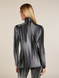 Women's 260 Tech Vertex Half Zip Thermal Top Peak Black/Obsidian - 2