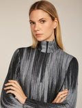 Women's 260 Tech Vertex Half Zip Thermal Top Peak Black/Obsidian - 5