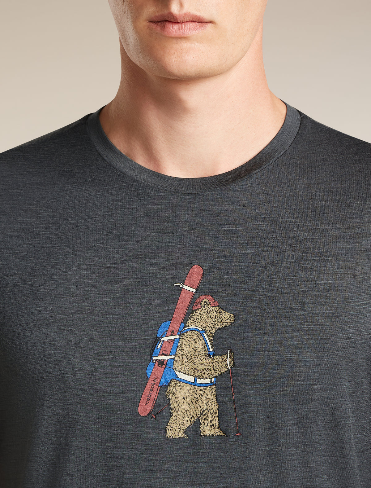 150 Tech Lite T-Shirt Bear Tour Obsidian - 6