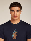 Men's 150 Tech Lite T-shirt Bear Tour Midnight navy - 5
