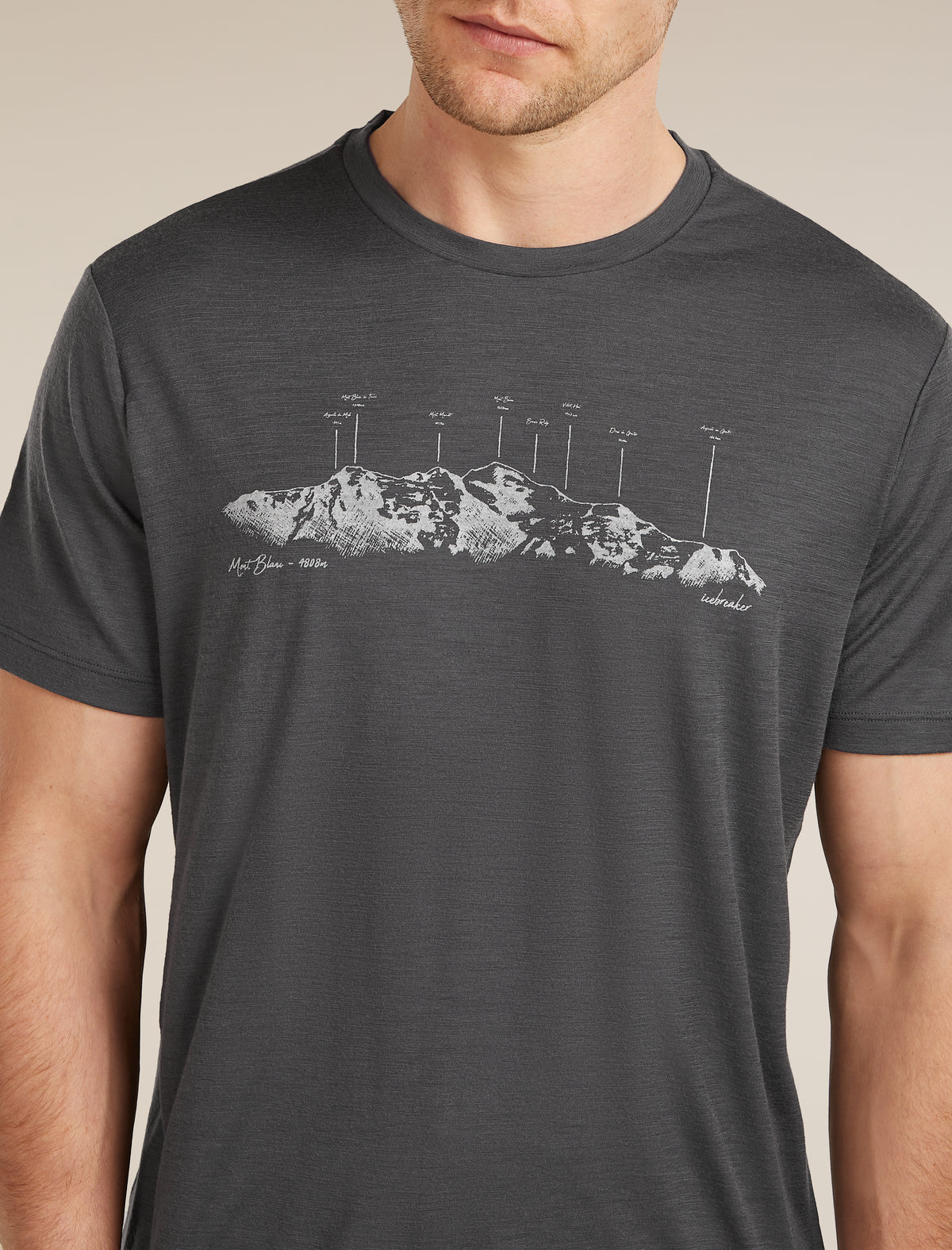 Camiseta 150 Tech Lite The Peaks Obsidian - 5