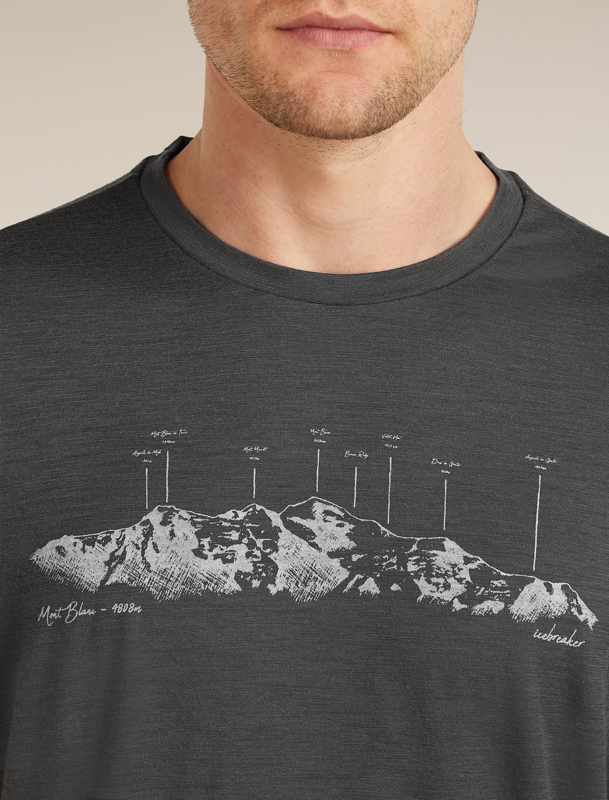 Camiseta 150 Tech Lite The Peaks Obsidian - 6
