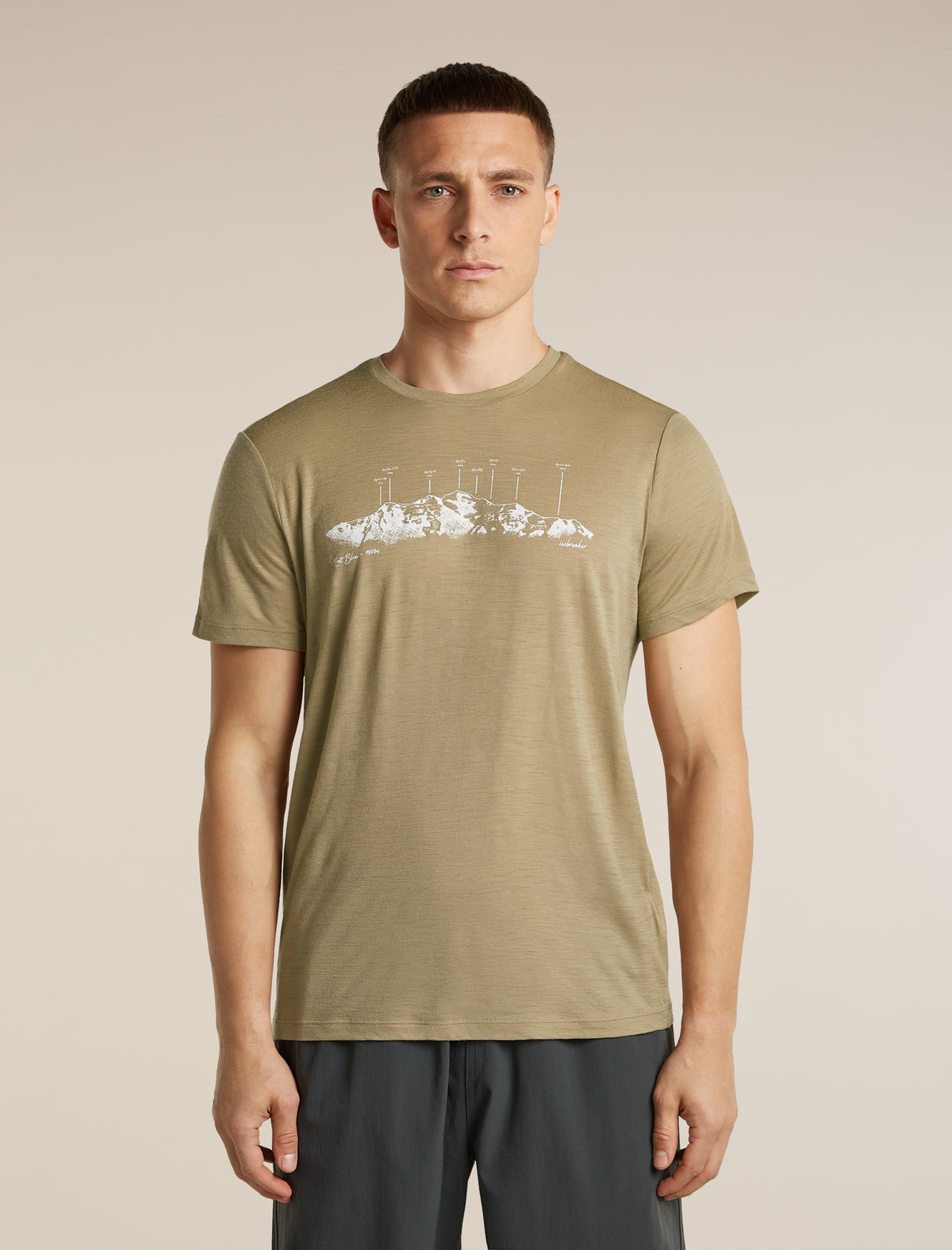 T-shirt 150 Tech Lite The Peaks Cumin - 1