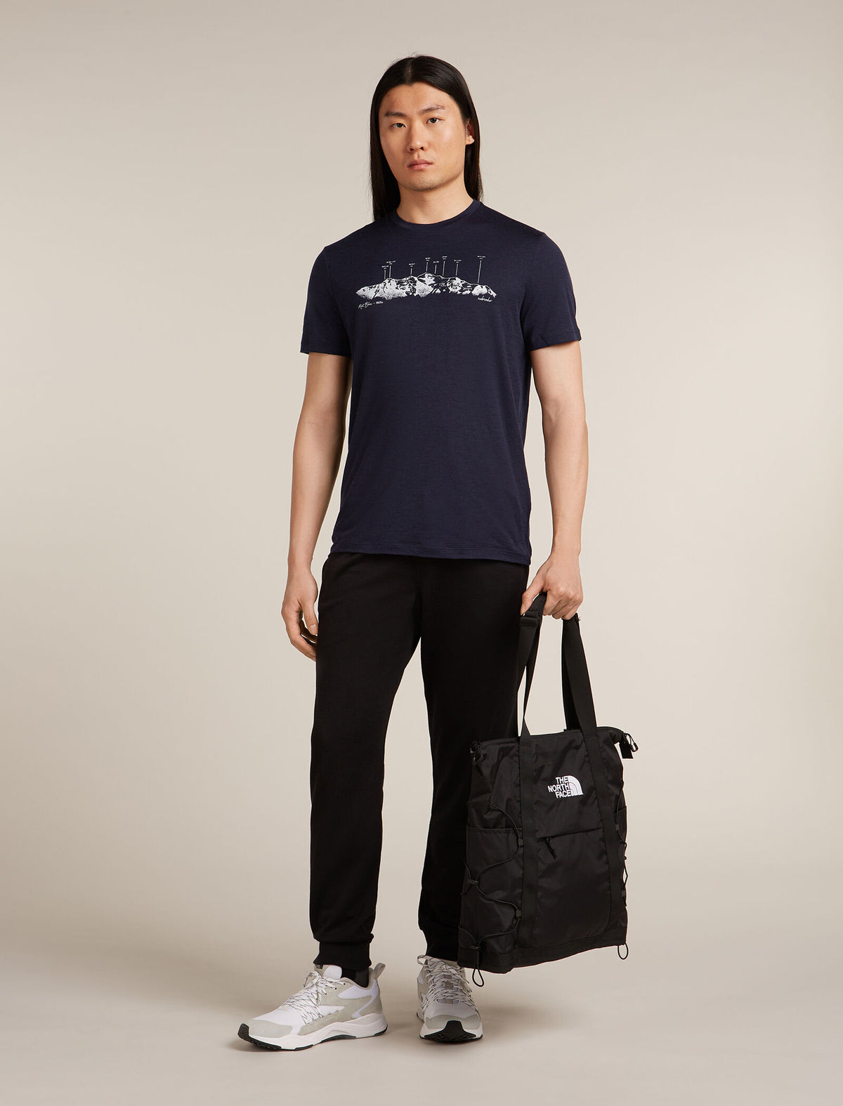 Men's 150 Tech Lite T-shirt The Peaks Midnight navy - 4