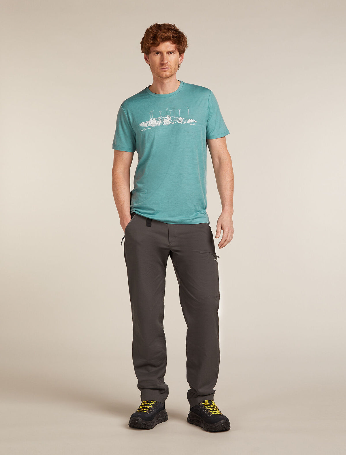 Men's 150 Tech Lite T-shirt The Peaks Hydro - 3