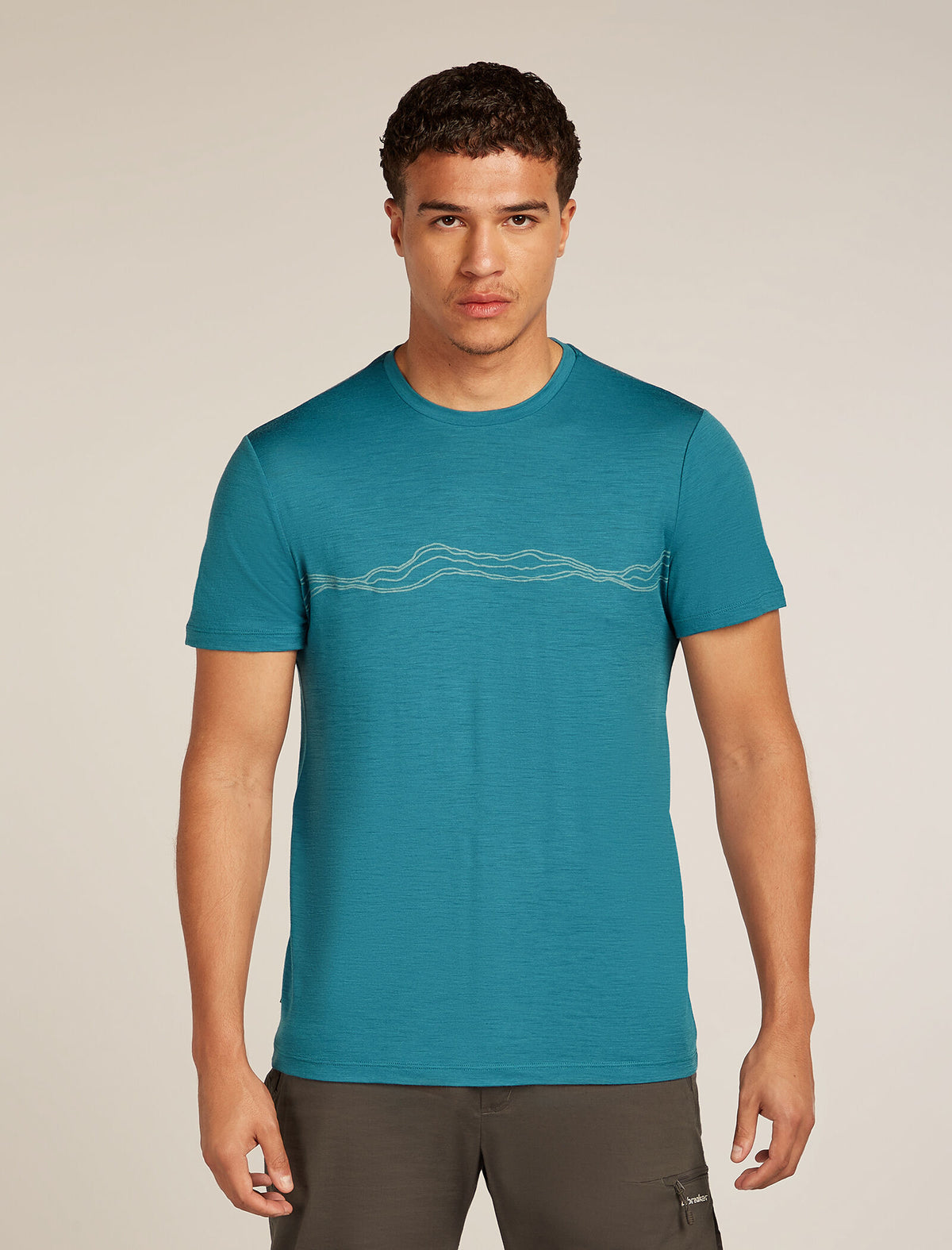 Men's 150 Tech Lite T-shirt Mountain Pulse Topaz - 1