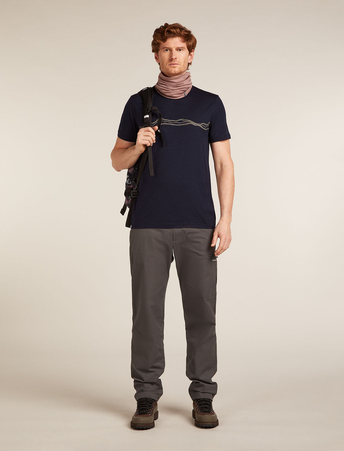 Men's 150 Tech Lite T-shirt Mountain Pulse Midnight Navy - 4