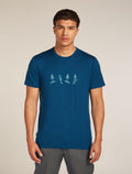 Men's 150 Tech Lite T-shirt Snow Day Atlantis - 1