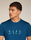 Men's 150 Tech Lite T-shirt Snow Day Atlantis - 5