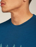 Men's 150 Tech Lite T-shirt Snow Day Atlantis - 6