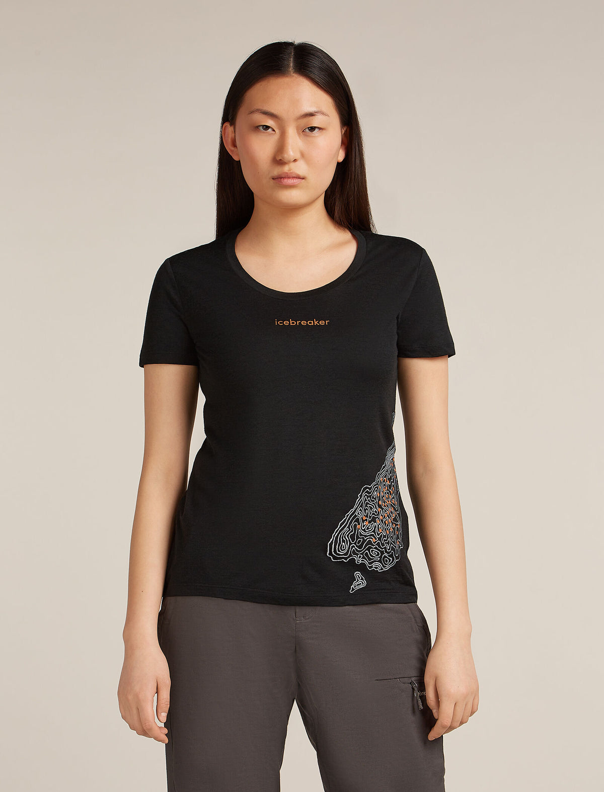 Women's 150 Tech Lite Scoop T-shirt 30th Anniversary Black - 1